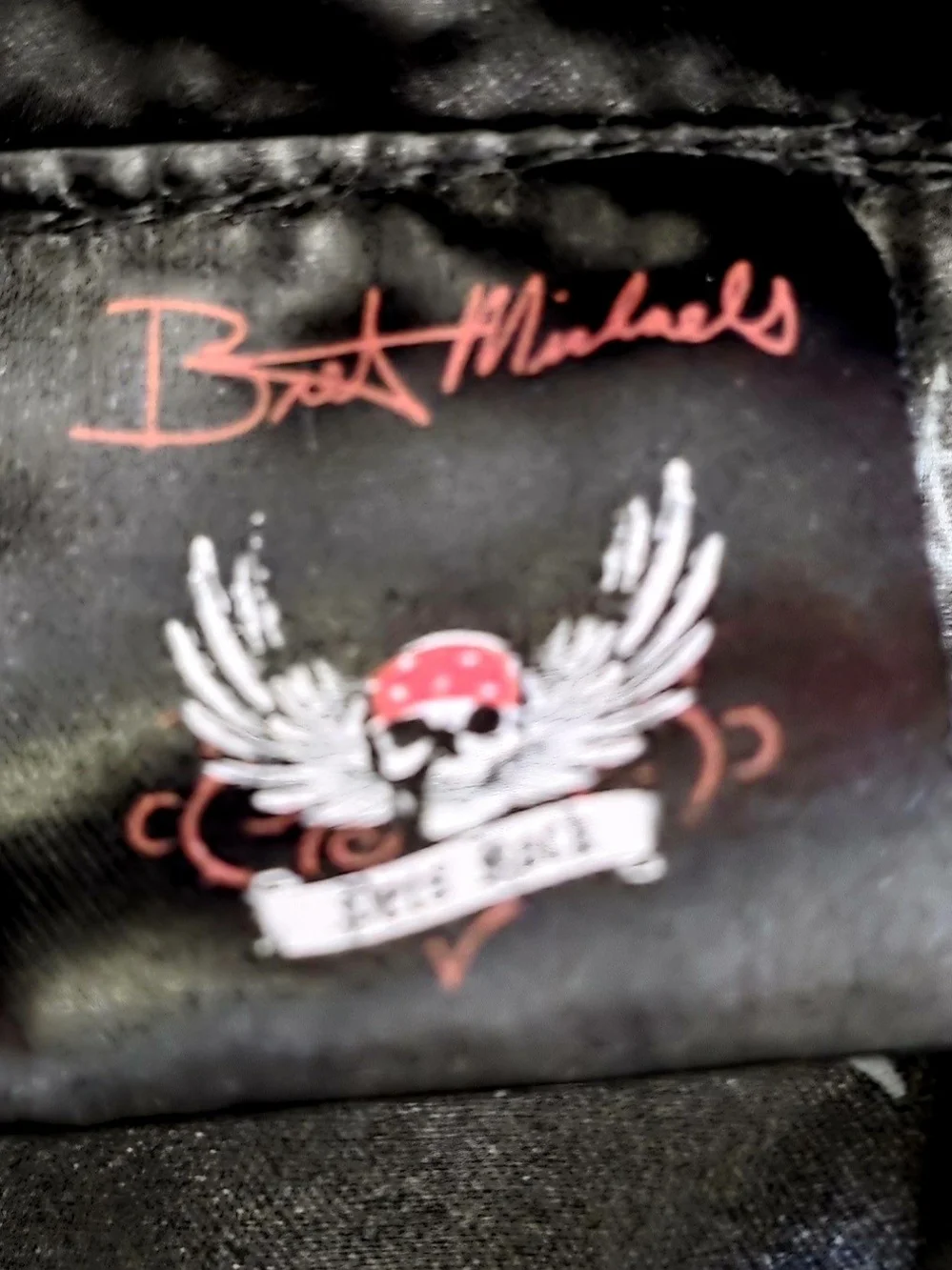 📣Rare Bret🤘Michaels Biker Dog Costume🖤 Studded 💀➕🪽 Hat / Mohawk Hair Large